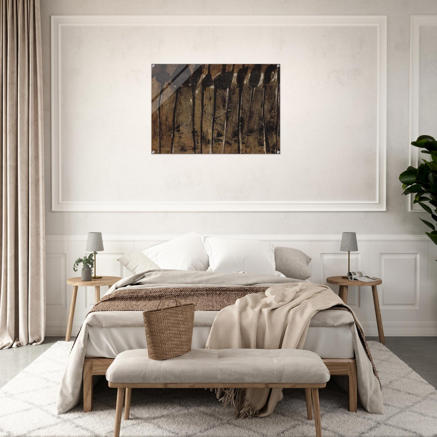 Solon I - Cy Twombly Acrylic Print - 70x100 cm / 28x40″ inches