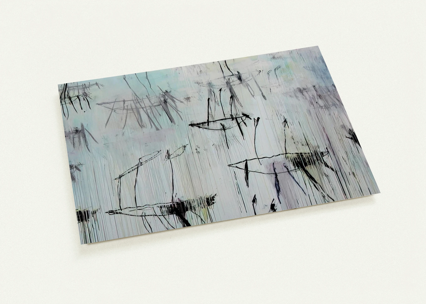 Lepanto, Part V By Cy Twombly Pack of 10 Post Cards | Cy Twombly Post Cards | A6 (10.5 x 14.8 cm) - 4.1 x 5.8 inches