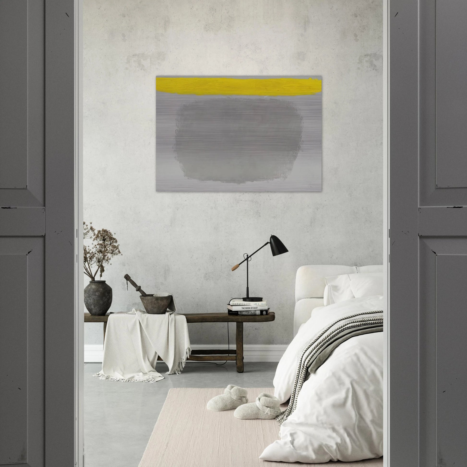 Untitled - 1964 - Ray Parker Brushed Aluminum Print - 70x100 cm / 28x40 inches | Ray Parker Aluminum Print | Ray Parker Prints