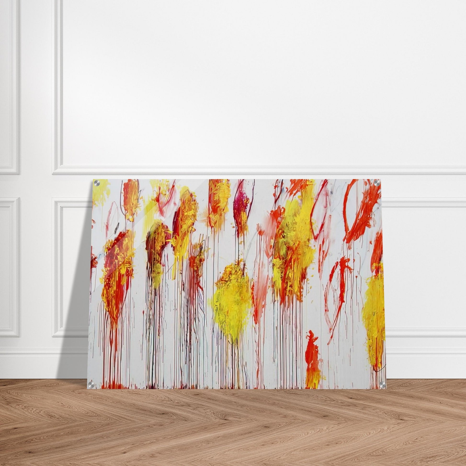 Lepanto, Part XII - Cy Twombly Acrylic Print - 70x100 cm / 28x40″ inches