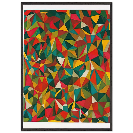 Complex Forms - Sol LeWitt 70x100 cm / 28x40 inches Framed Art Print – Black Wooden Frame