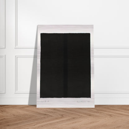 Canto IV - Barnett Newman Brushed Aluminum Print - 70x100 cm / 28x40 inches | Barnett Newman Aluminum Print | Barnett Newman Prints