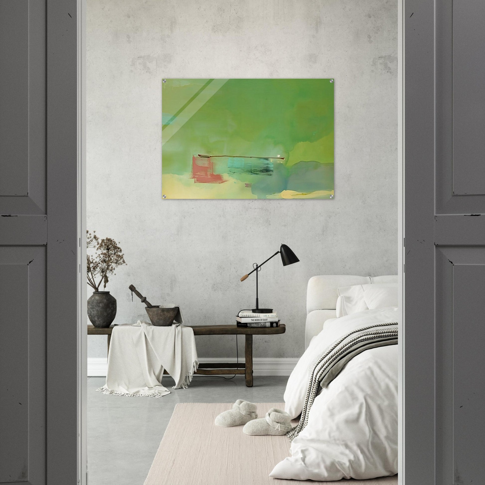Springscape - 1975 - Helen Frankenthaler Acrylic Print - 70x100 cm / 28x40″ inches