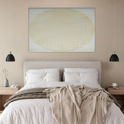 Eagle Turquoise 7H#4 - 1966 - Robert Ryman Art Prints - 100x150 cm / 40x60″ inches | Robert Ryman Poster | Robert Ryman Prints