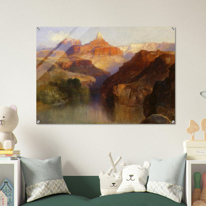 Zoroaster Peak Grand Canyon, Arizona - Thomas Moran Acrylic Print - 70x100 cm / 28x40″ inches