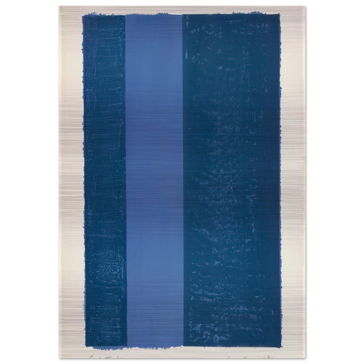 Canto VII - Barnett Newman Brushed Aluminum Print - 70x100 cm / 28x40 inches | Barnett Newman Aluminum Print | Barnett Newman Prints