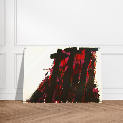 Le Crucifiement - 1978 - Alfred Manessier Acrylic Print - 70x100 cm / 28x40″ inches
