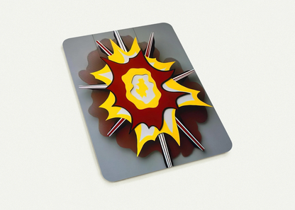 EXPLOSION I 1965 By Roy Lichtenstein Pack of 10 Post Cards | Roy Lichtenstein Post Cards | A6 (10.5 x 14.8 cm) - 4.1 x 5.8 inches
