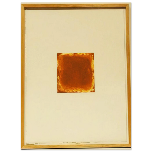 Gotthard Graubner - UNTITLED 1991  75x100 cm / 30x40inches Fine Art Poster
