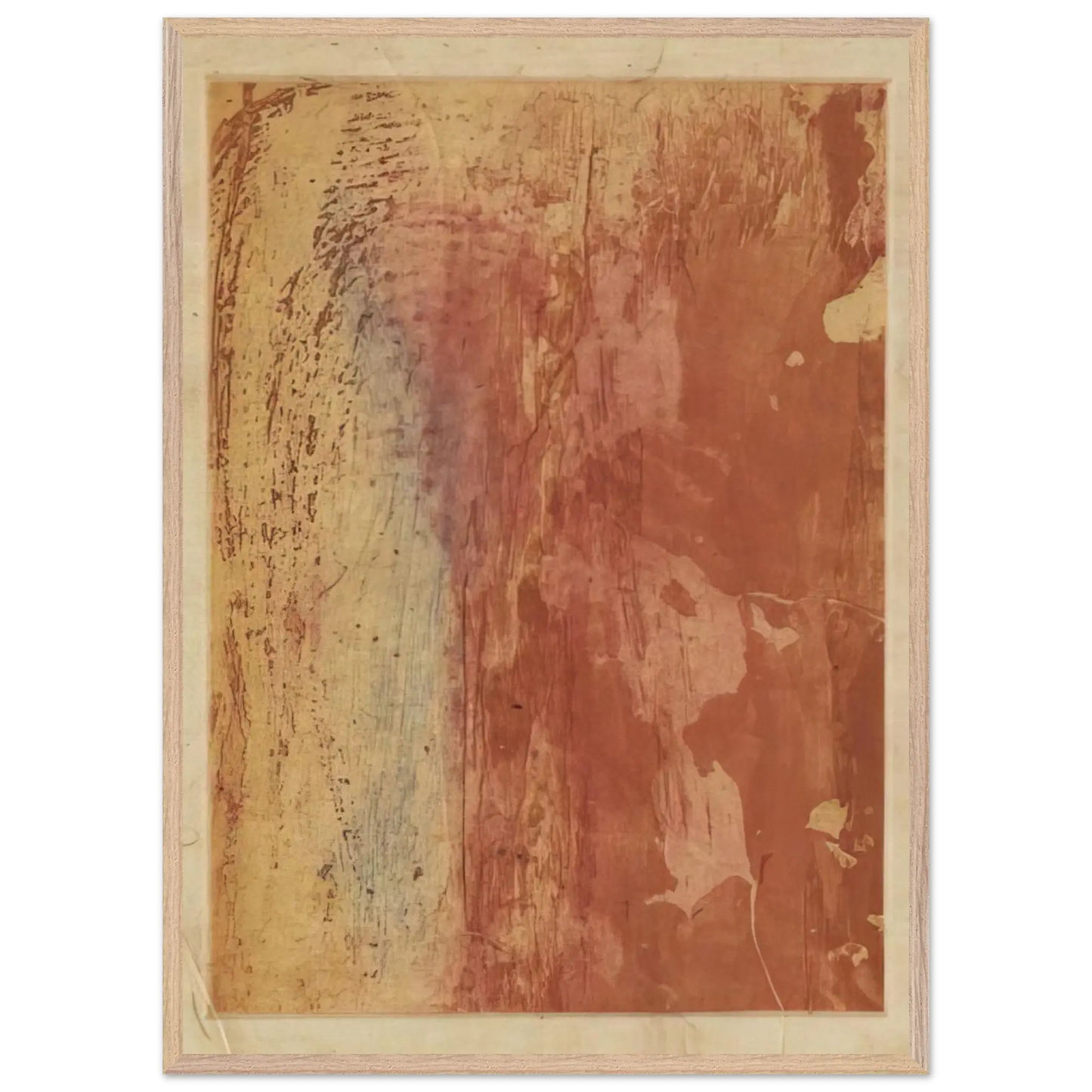 Helen Frankenthaler - Ganymede - 1978 Wall art - A1 (59.4 x 84.1  cm) - Premium Wooden Framed Poster With Fine Art Paper - Black frame