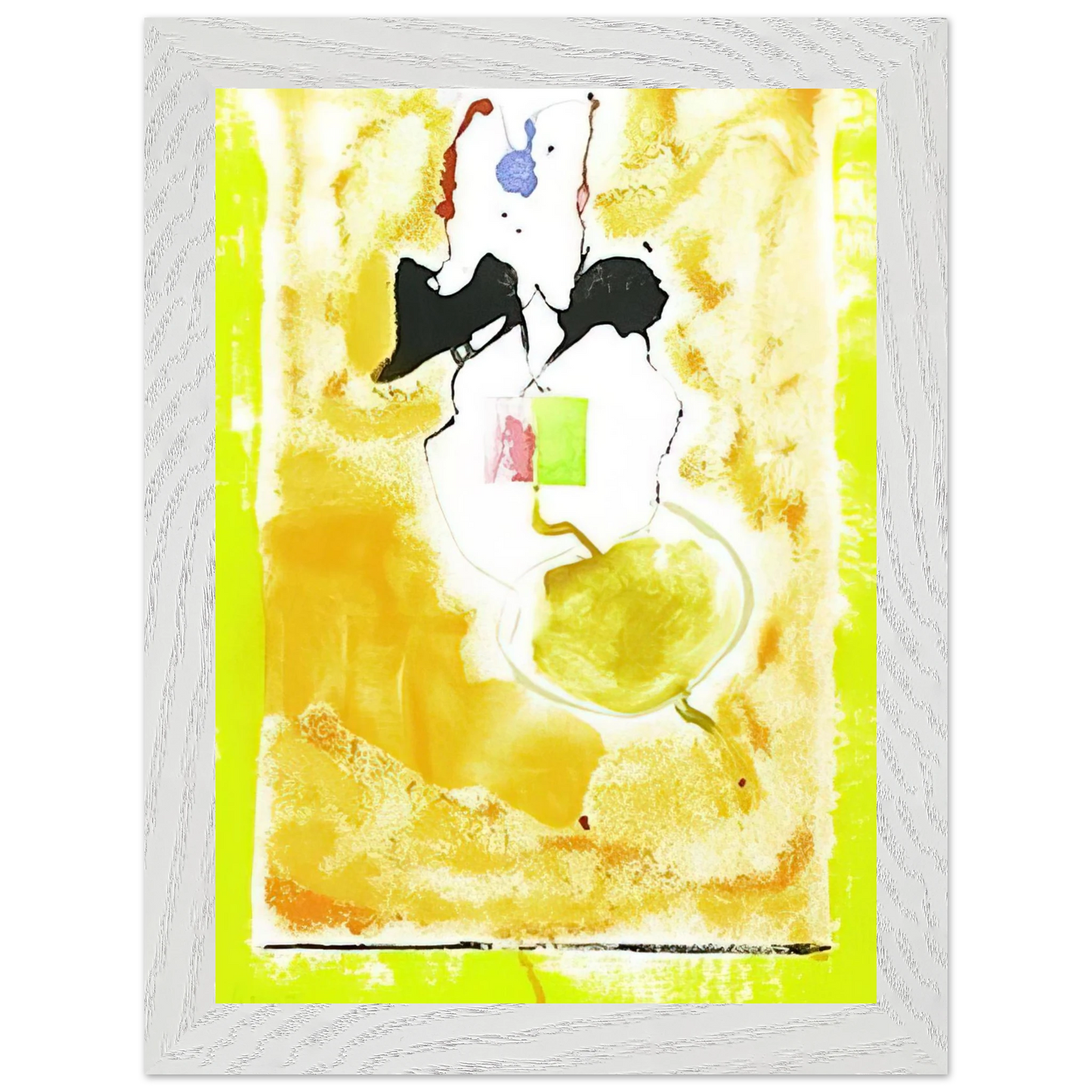 Helen Frankenthaler - Solar Imp - 2001 Wall art - 28x43  cm / XL (11x17 inches) - Fine Art Poster-canvas - -
