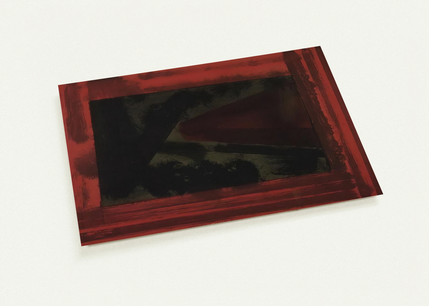 Here We are in Croydon - 1979 By Howard Hodgkin Pack of 10 Post Cards | Howard Hodgkin Post Cards | A6 (10.5 x 14.8 cm) - 4.1 x 5.8 inches