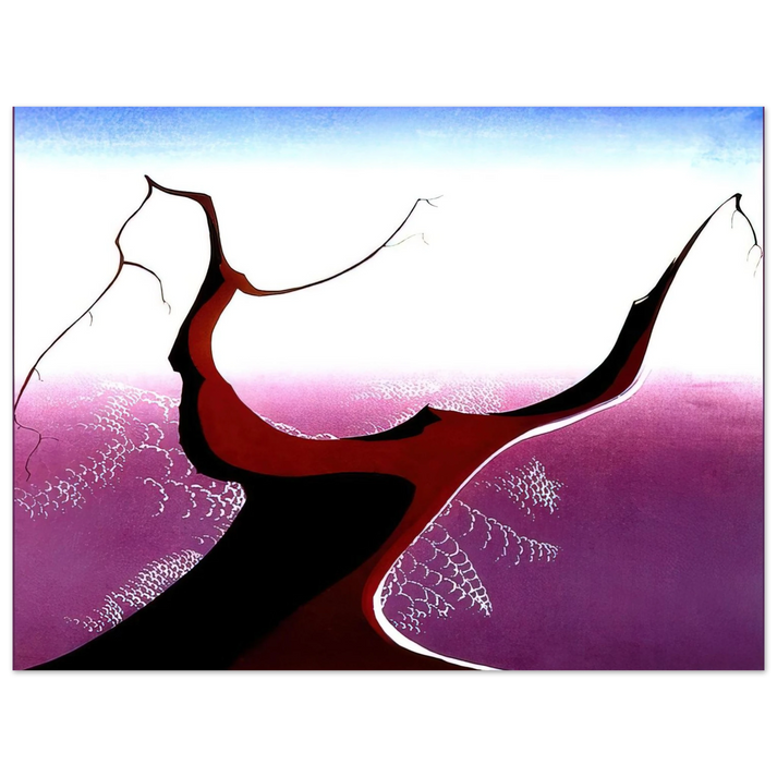 Eyvind Earle - Desert Tree  75x100 cm / 30x40inches Fine Art Poster