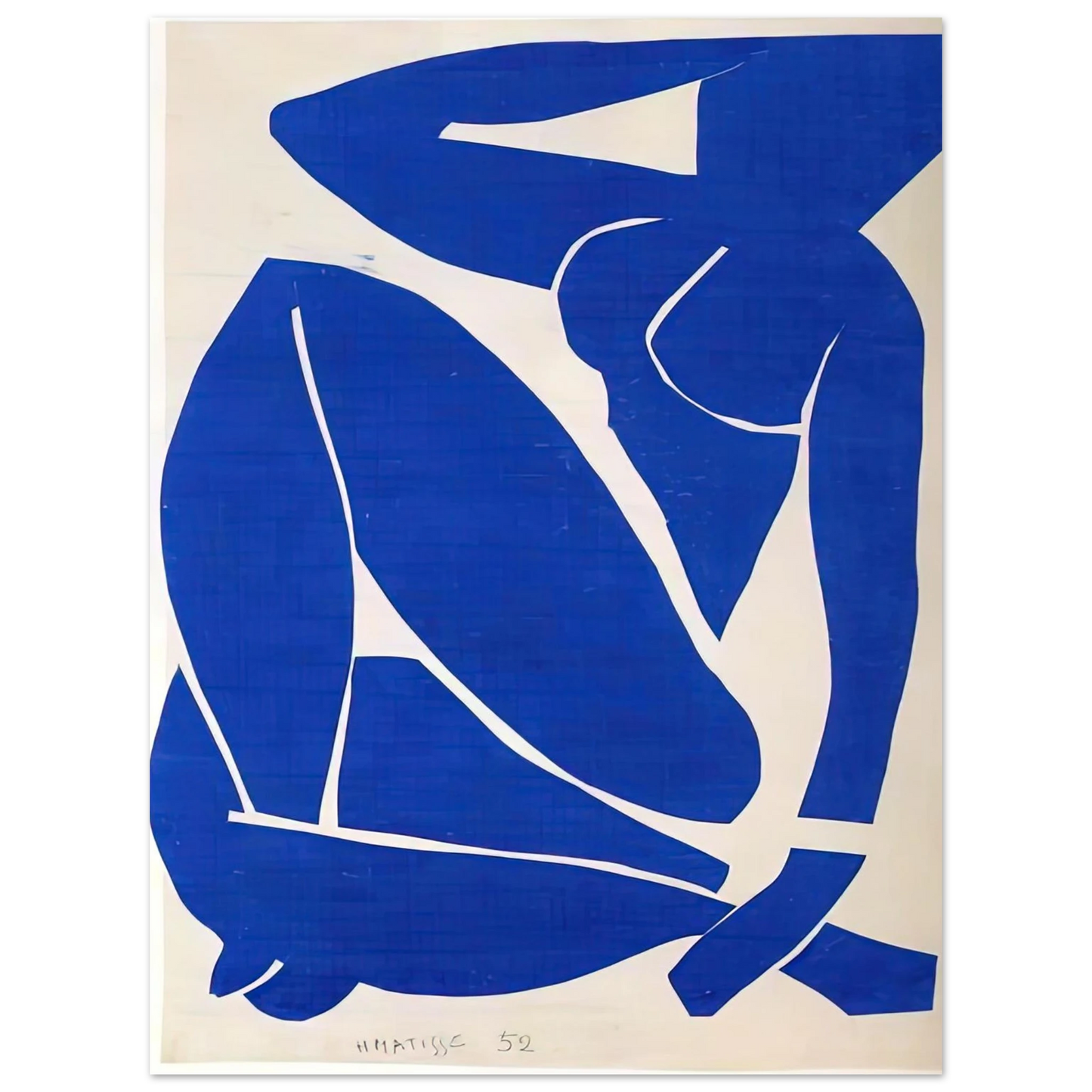 Henri Matisse - BLUE NUDE  75x100 cm / 30x40inches Fine Art Poster