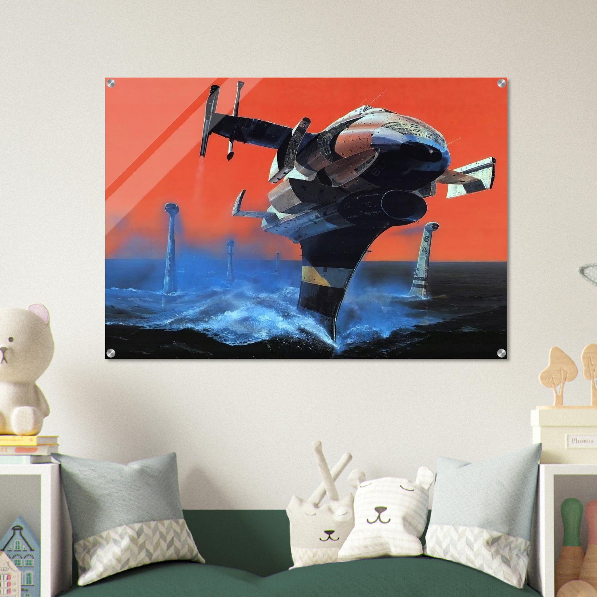 Chris Foss - Chris Foss Acrylic Print - 70x100 cm / 28x40″ inches