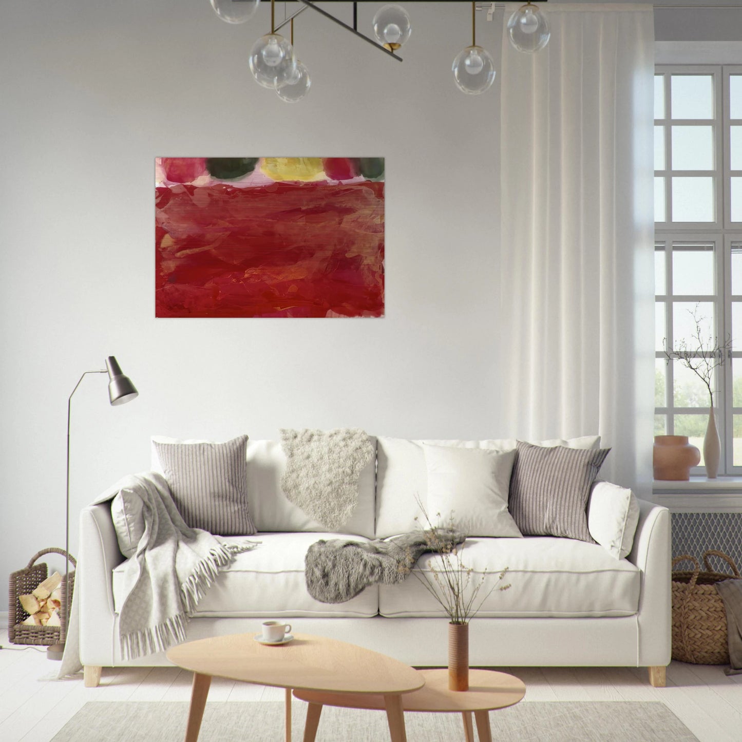 Parade - 1974 - Albert Irvin Brushed Aluminum Print - 70x100 cm / 28x40 inches | Albert Irvin Aluminum Print | Albert Irvin Prints