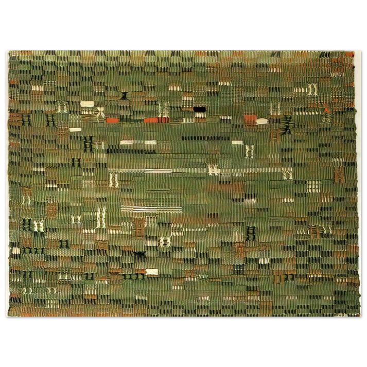 Anni Albers - PASTURE 1958  75x100 cm / 30x40inches Fine Art Poster