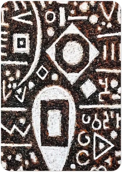Inbalance of Time - 1992 By Richard Pousette-Dart Pack of 10 Post Cards | Richard Pousette-Dart Post Cards | A6 (10.5 x 14.8 cm) - 4.1 x 5.8 inches