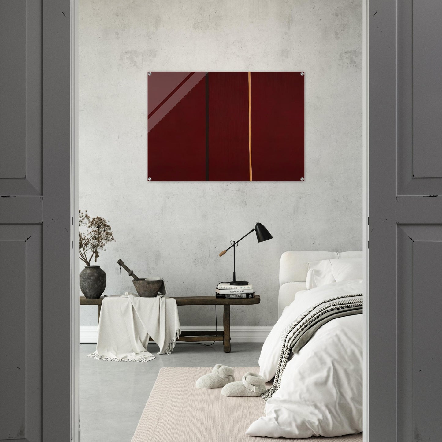 Covenant - Barnett Newman Acrylic Print - 70x100 cm / 28x40″ inches