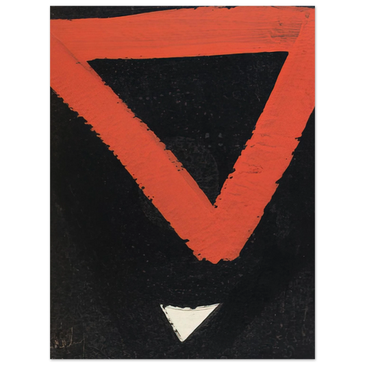 Agnes Martin - Untitled #6  75x100 cm / 30x40inches Fine Art Poster