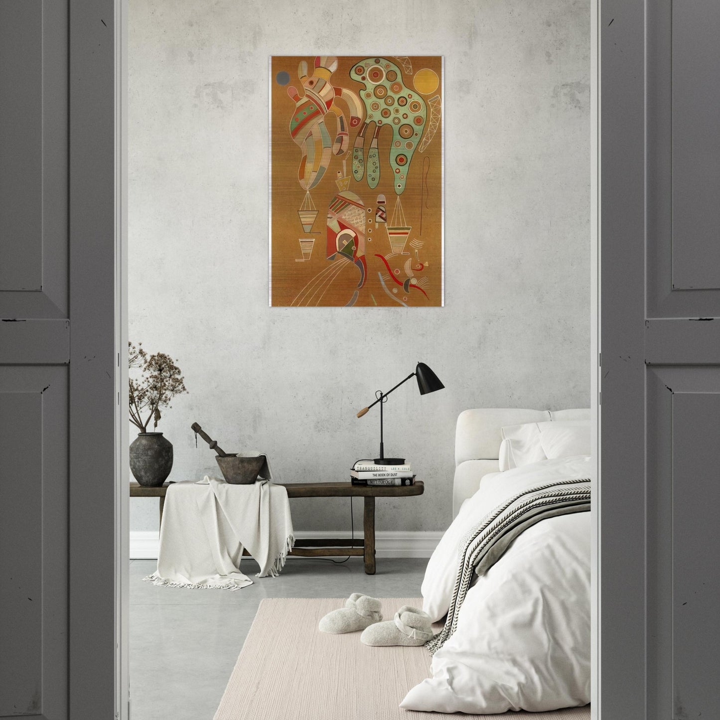 UNTITLED 1941 1 - Wassily Kandinsky Brushed Aluminum Print - 70x100 cm / 28x40 inches | Wassily Kandinsky Aluminum Print | Wassily Kandinsky Prints