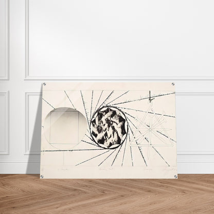 Sunglasses - Landing Net - Triangle - James Rosenquist Acrylic Print - 70x100 cm / 28x40″ inches