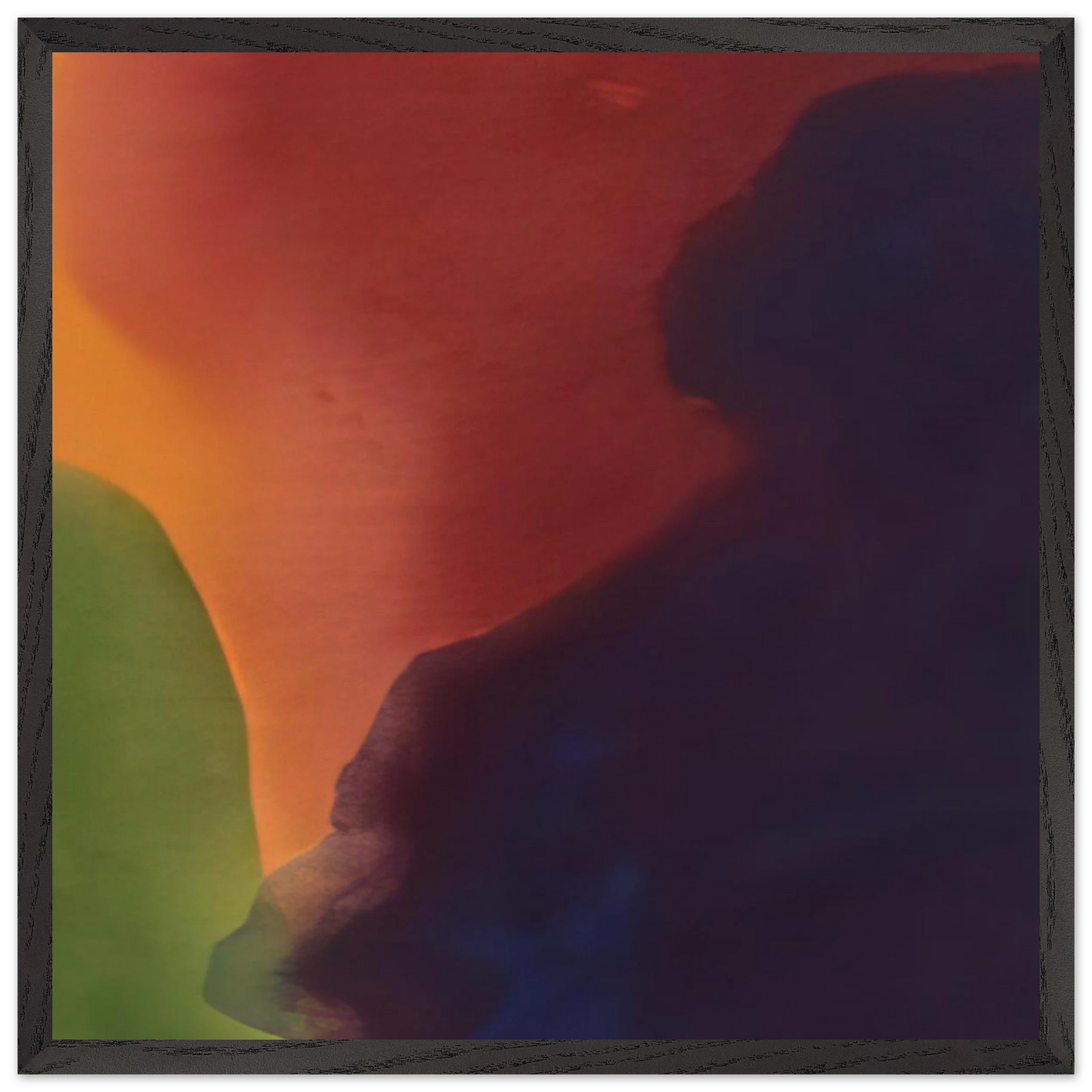 Helen Frankenthaler - Blue Atmosphere III - 1963 Wall art - 40x50 cm / 16x20 inches - Fine Art Poster-canvas - -
