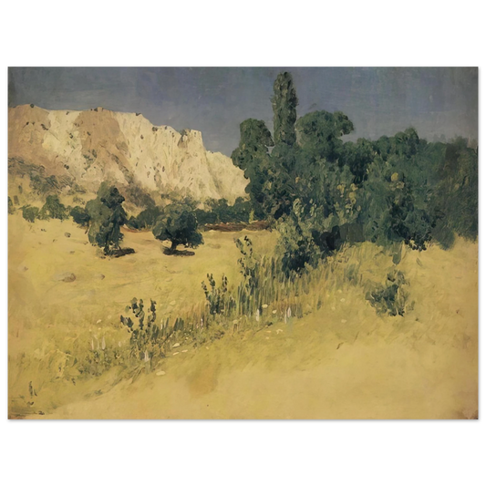 Arkhyp Kuindzhi - Crimea. Yayla  75x100 cm / 30x40inches Fine Art Poster