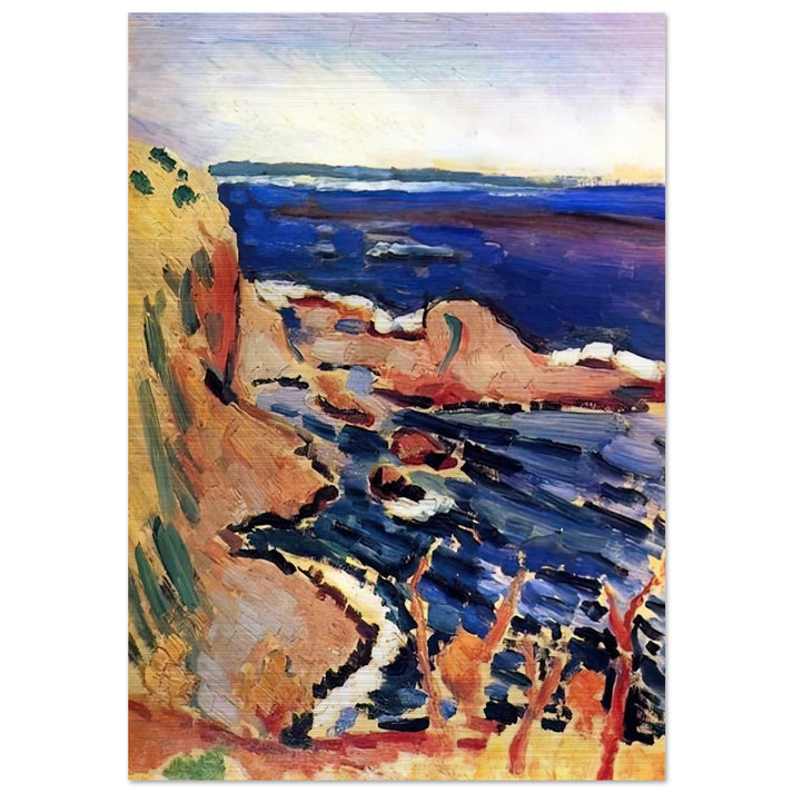 LA MOULADE 1905 - Henri Matisse Brushed Aluminum Print - 70x100 cm / 28x40 inches | Henri Matisse Aluminum Print | Henri Matisse Prints