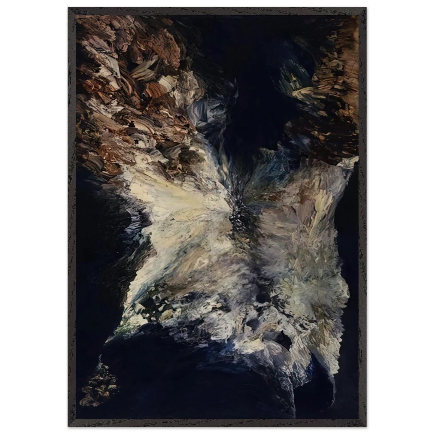 Jay DeFeoBIGThe Annunciation - Jay DeFeo 70x100 cm / 28x40 inches Framed Art Print – Black Wooden Frame