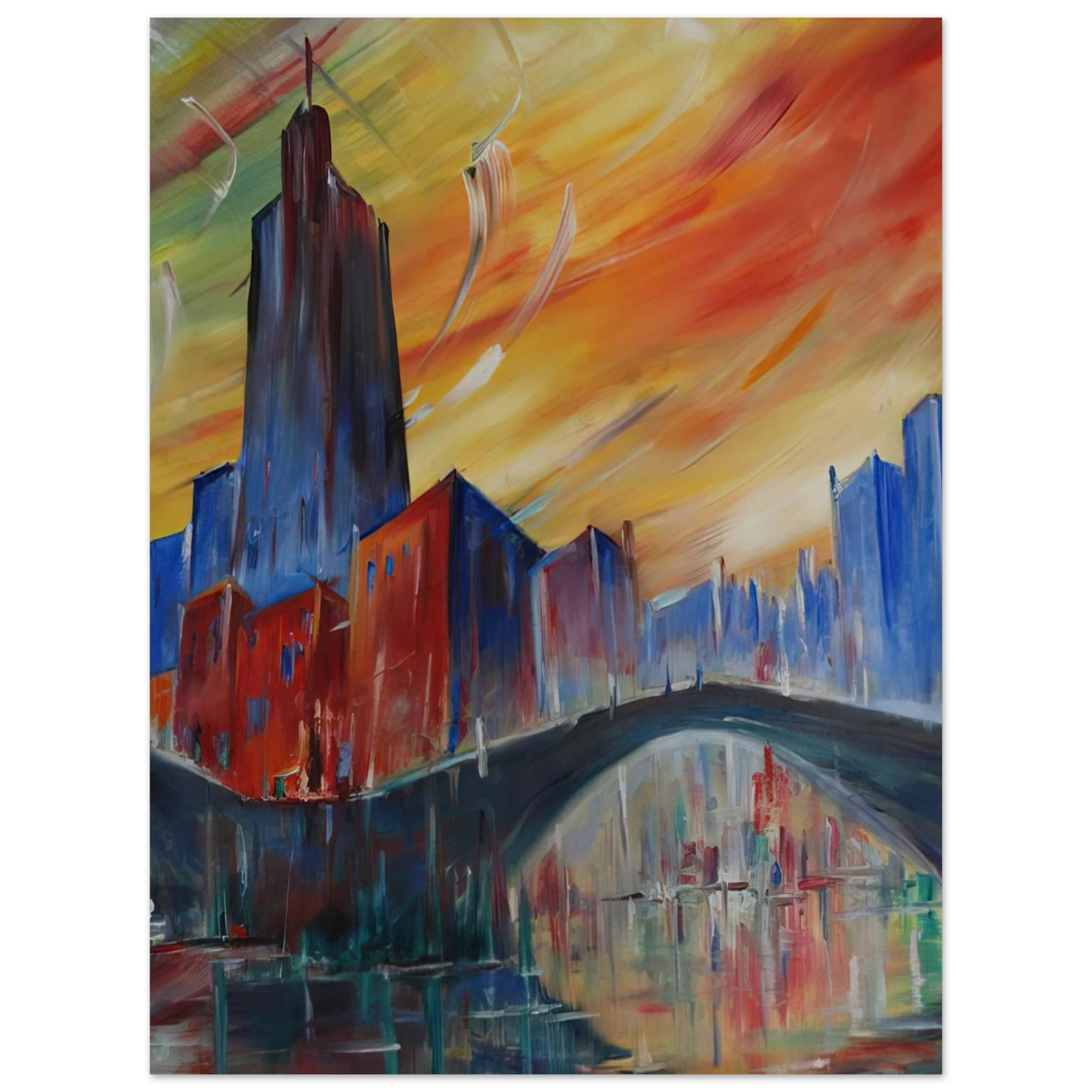 Konrad Zuse - Untitled - 1983  75x100 cm / 30x40inches Fine Art Poster