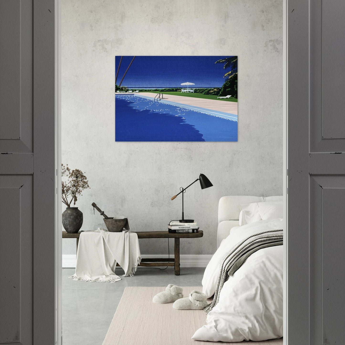 Deck - Hiroshi Nagai Brushed Aluminum Print - 70x100 cm / 28x40 inches | Hiroshi Nagai Aluminum Print | Hiroshi Nagai Prints