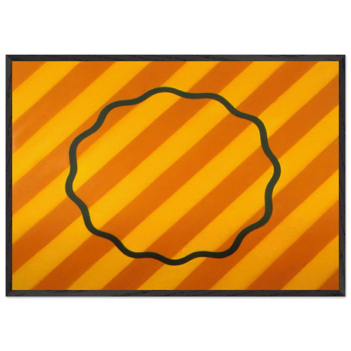 Eclipse - 1962 - Jeremy Moon 70x100 cm / 28x40 inches Framed Art Print – Black Wooden Frame