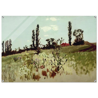 Poplar trees - Arkhyp Kuindzhi Acrylic Print - 70x100 cm / 28x40″ inches