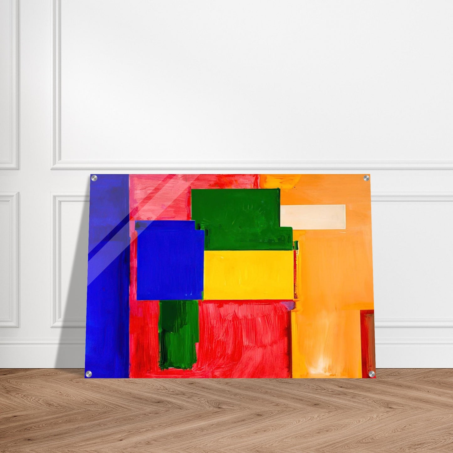 To Miz - Pax Vobiscum - Hans Hofmann Acrylic Print - 70x100 cm / 28x40″ inches