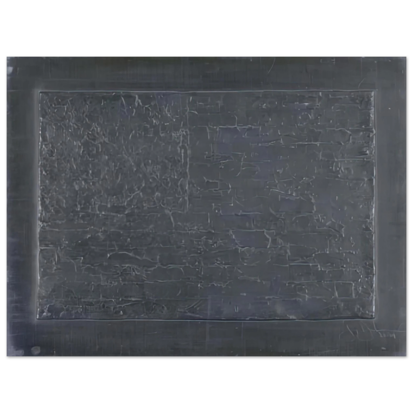 Jasper Johns - FLAG ULAE 74  75x100 cm / 30x40inches Fine Art Poster