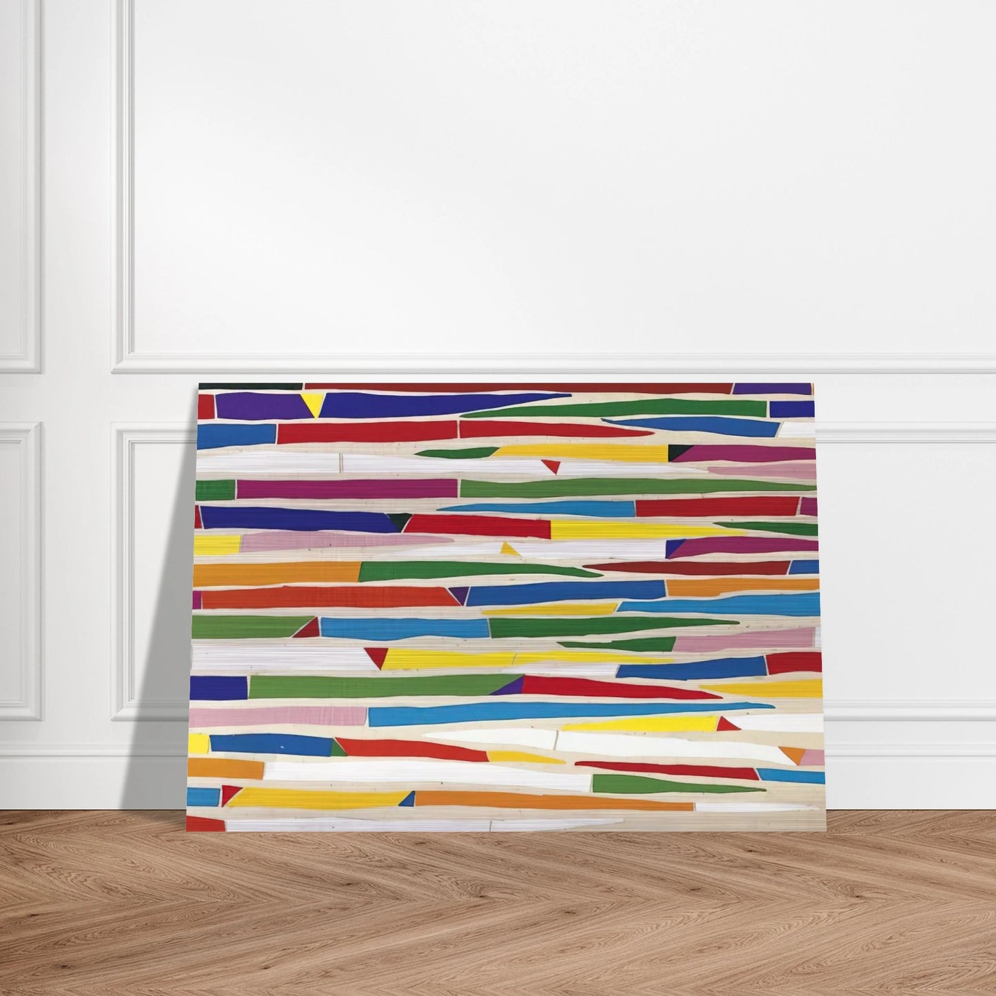 Composite - Color Field Painting - Piero Dorazio Brushed Aluminum Print - 70x100 cm / 28x40 inches | Piero Dorazio Aluminum Print | Piero Dorazio Prints