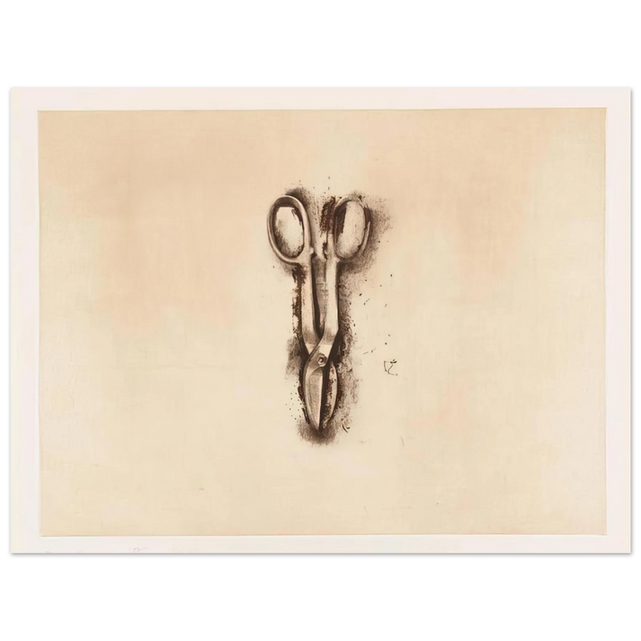 Jim Dine - TINSNIP 1973  75x100 cm / 30x40inches Fine Art Poster