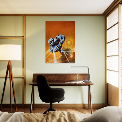 Chris Foss - Chris Foss Brushed Aluminum Print - 70x100 cm / 28x40 inches | Chris Foss Aluminum Print | Chris Foss Prints
