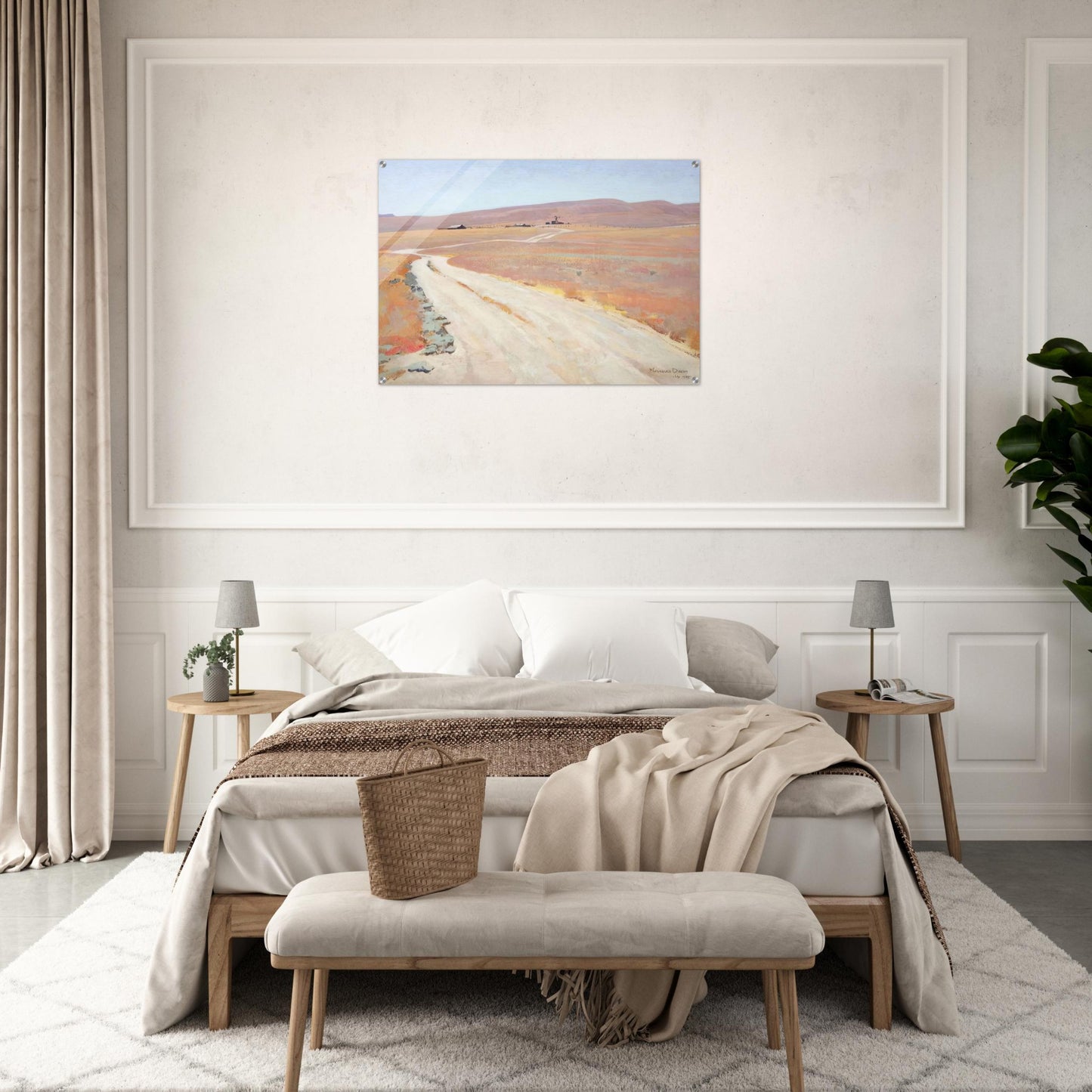 ABANDONED RANCH 1935 - Maynard Dixon Acrylic Print - 70x100 cm / 28x40″ inches