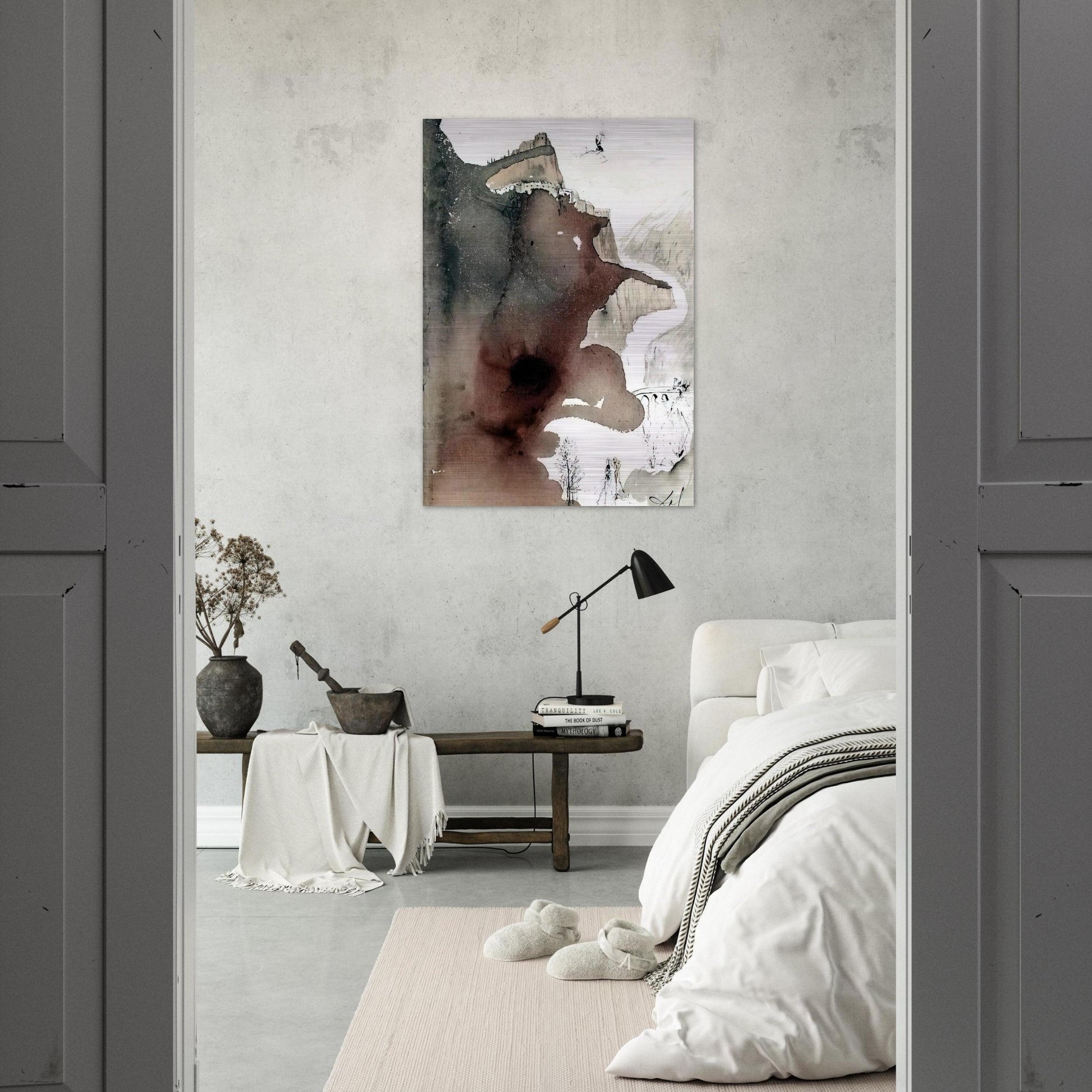 ET BAPTIZATUS EST A IOANNE IN IORDANE LUKE 3 3 - Salvador Dali Brushed Aluminum Print - 70x100 cm / 28x40 inches | Salvador Dali Aluminum Print | Salvador Dali Prints