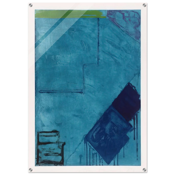 Rankin - 1979 - John Hoyland Acrylic Print - 70x100 cm / 28x40″ inches | John Hoyland Wall Art | John Hoyland Prints