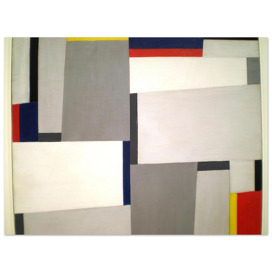 Fritz Glarner - Relational Painting #73 - 1954  75x100 cm / 30x40inches Fine Art Poster