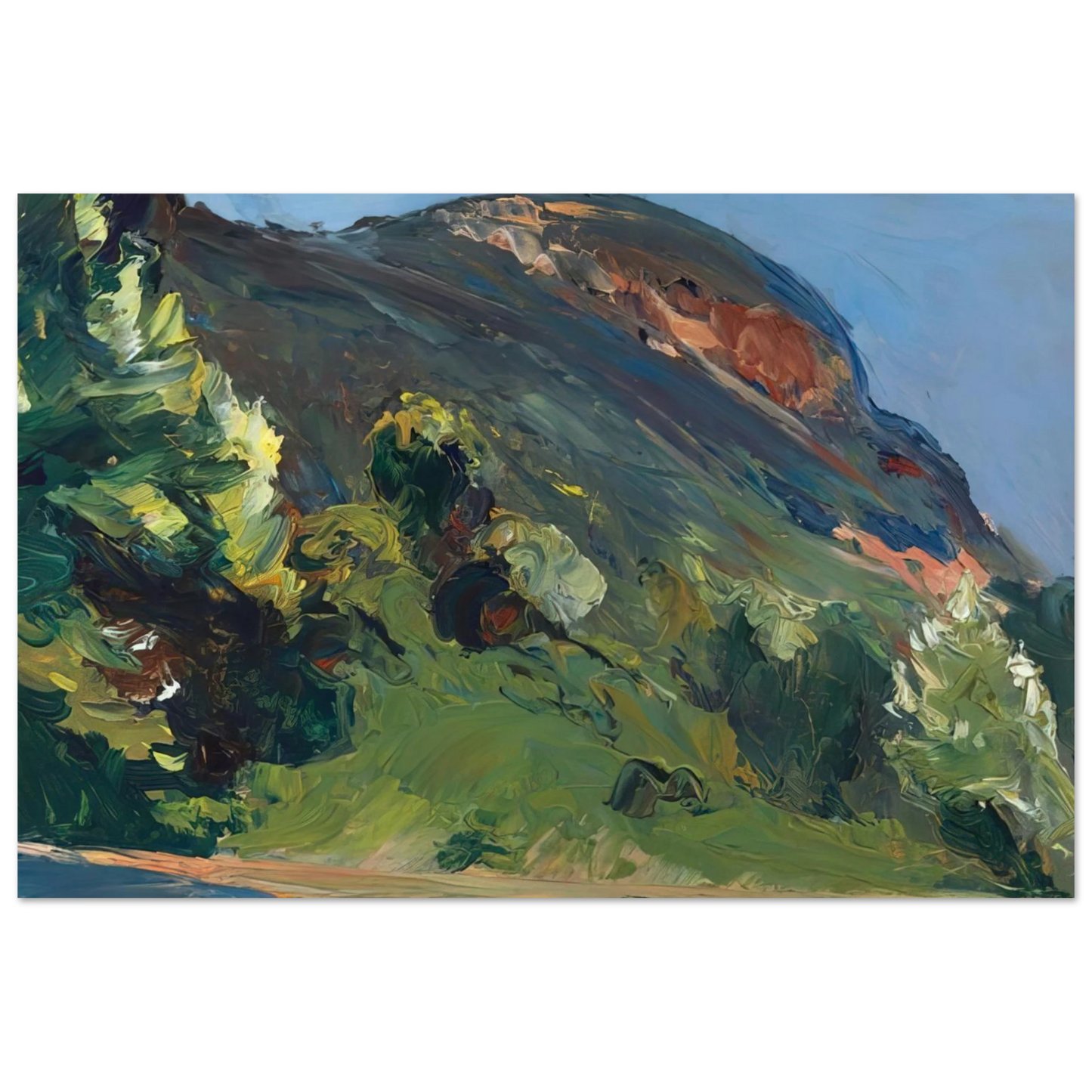 Edward Hopper - Bluff Fine Art Poster