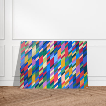 NATARAJA 1993 - Bridget Riley Acrylic Print - 70x100 cm / 28x40″ inches