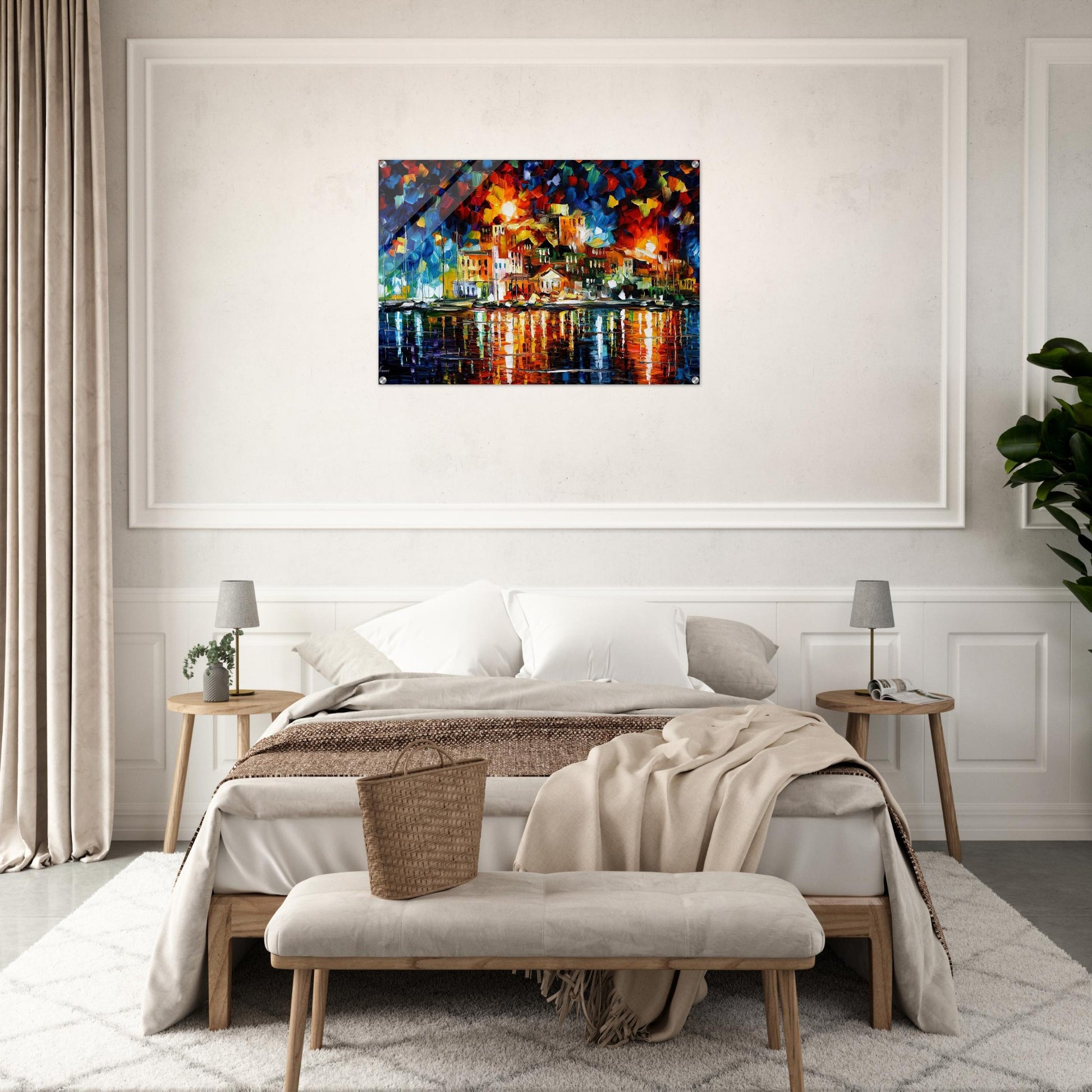 Leonid Afremov - Leonid Afremov Acrylic Print - 70x100 cm / 28x40″ inches | Leonid Afremov Wall Art | Leonid Afremov Prints