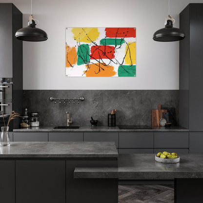 Reflets Printanieres - Marcel Barbeau Acrylic Print - 70x100 cm / 28x40″ inches