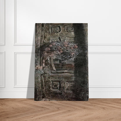 THE DOOR 1941 - Ivan Albright Brushed Aluminum Print - 70x100 cm / 28x40 inches | Ivan Albright Aluminum Print | Ivan Albright Prints