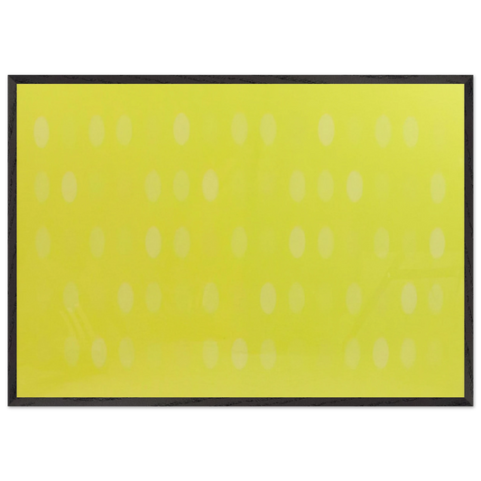 Grid Forty - 1970 - Thomas Downing 70x100 cm / 28x40 inches Framed Art Print – Black Wooden Frame