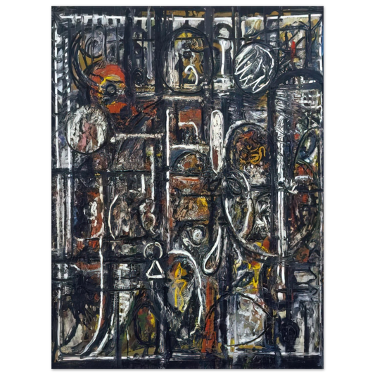 Richard Pousette-Dart - Palimpsest - 1944  75x100 cm / 30x40inches Fine Art Poster